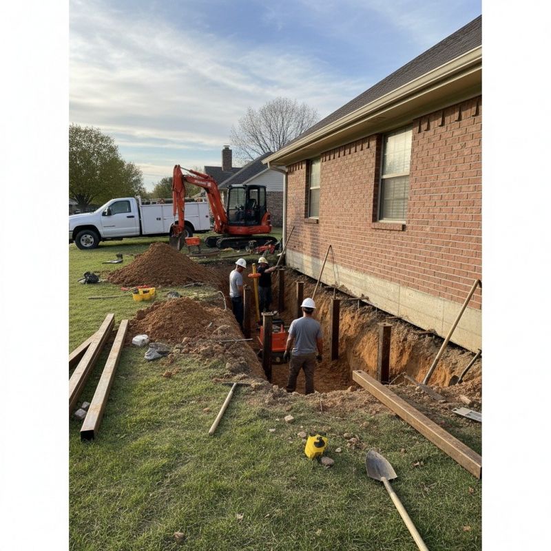 Shed Foundation Installation