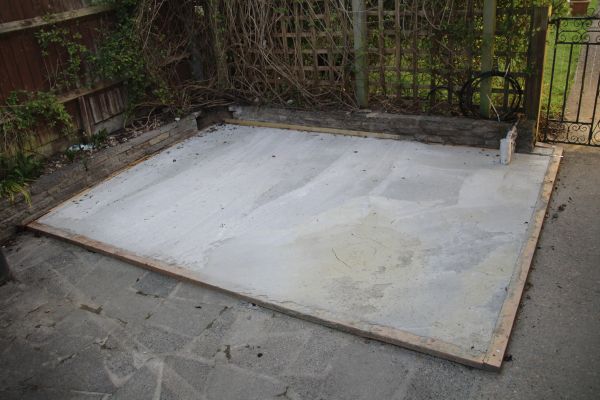 Shed Foundation Installation